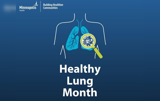 Minneapolis Health Department Advocates for Lung Health, Encourages Smoking Cessation During Healthy Lung Month