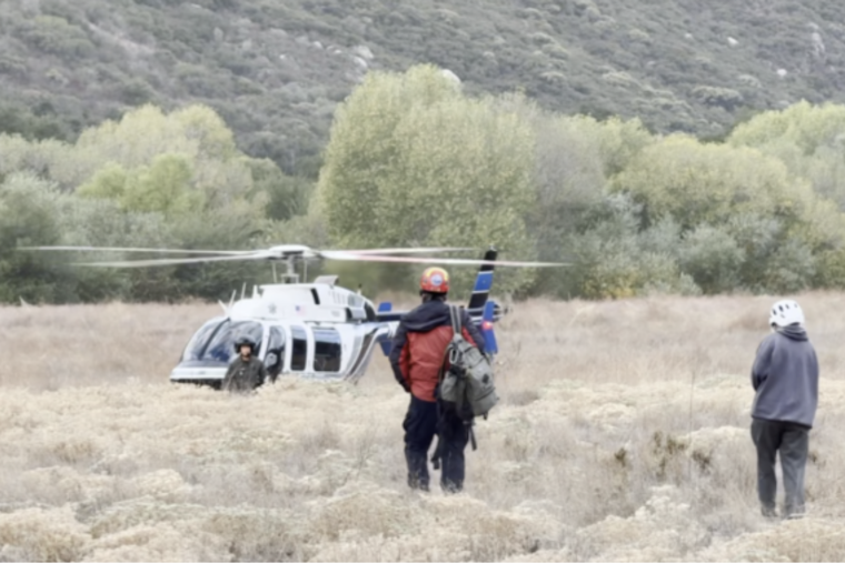 Missing Hiker Found Safe in San Diego Backcountry by Sheriff's Search and Rescue Team