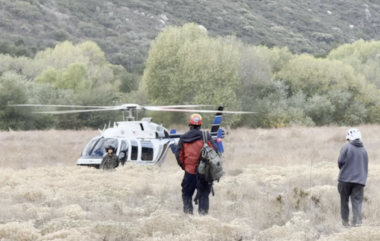 Missing Hiker Found Safe in San Diego Backcountry by Sheriff's Search and Rescue Team