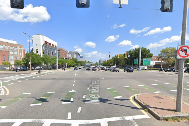 Motorcycle and Pedestrian Hospitalized After Accident at Mass. and Cass in Boston