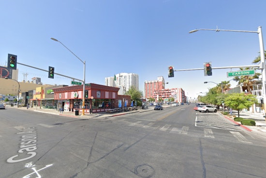 Motorcyclist Critically Injured in Downtown Las Vegas Collision with Pickup Truck