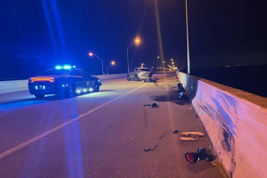 Motorcyclist Fatally Thrown into Tampa Bay Following Collision with SUV on Gandy Bridge