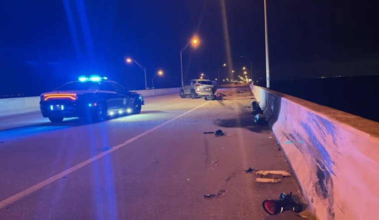 Motorcyclist Fatally Thrown into Tampa Bay Following Collision with SUV on Gandy Bridge