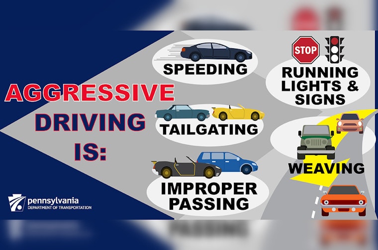 Multi-County Coalition of Police in Pennsylvania to Ramp Up Enforcement Against Aggressive Driving