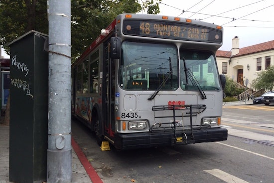 Muni Driver Hospitalized in Multi-Vehicle Crash Involving Bus in Noe Valley
