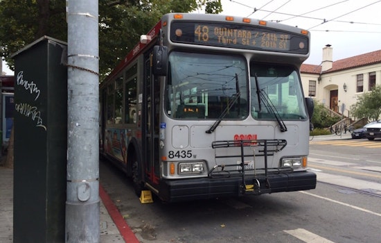 Muni Driver Hospitalized in Multi-Vehicle Crash Involving Bus in Noe Valley