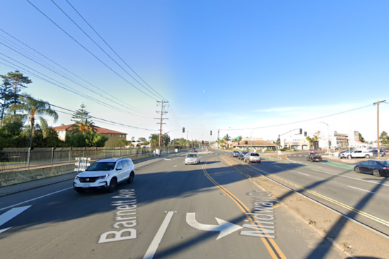 Multiple Injuries, Including Fractured Femur, Reported in Collision Involving SDPD Car in San Diego, DUI Suspected