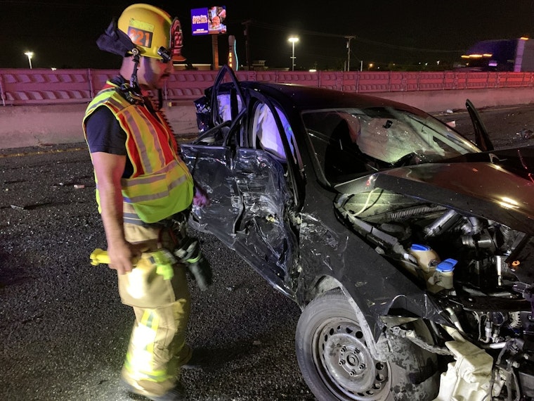 Multivehicle Collision Involving Semis and Cars Closes Southbound I-35 near Pflugerville, Causes Major Traffic Disruption