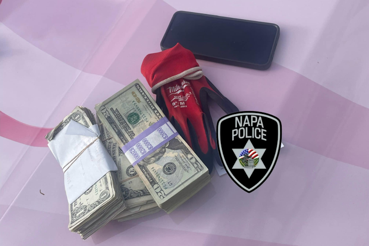 Napa Bank Robbery Suspect Arrested Within Minutes, Found Waiting Outside with Loot