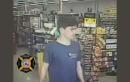 Nashville Fire Department Seeks Suspect in Dollar General Arson Case, Surveillance Images Released