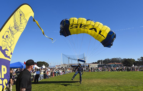 Navy Parachutist Misses Target and Injures Two During San Francisco Fleet Week Air Show