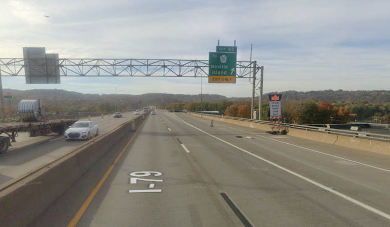 Neville Island Exit Ramp on I-79 Shut for Repairs, Motorists Advised to Take Alternate Routes Until November