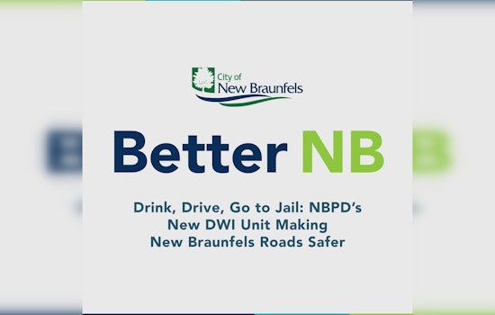 New Braunfels Police Depart Unveils Special DWI Unit in Push for Safer Streets