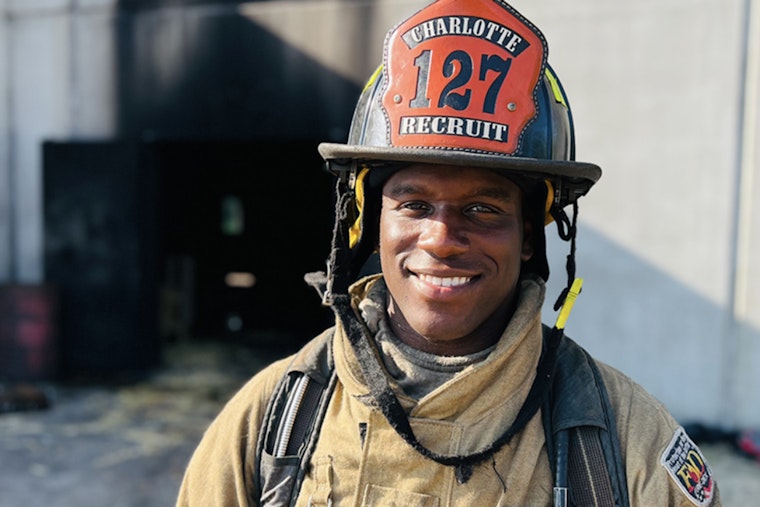 New Charlotte Fire Recruit Overcomes Personal Losses to Achieve Lifelong Dream