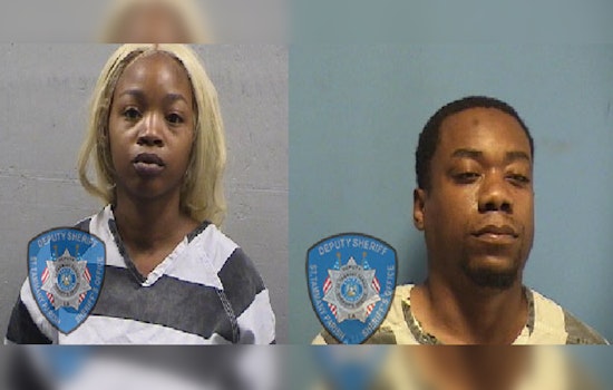 New Orleans Couple Arrested After Drugs and Gun Found in Repossessed Car in Slidell