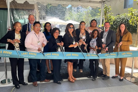 New Supportive Housing Development 'Lake House' Opens in Los Angeles' Westlake Neighborhood to Aid Homeless