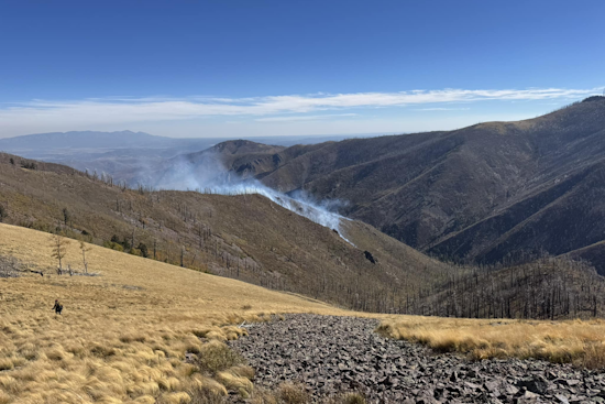 New Wildfire, 'Blue Front Fire,' Engulfs 10 Acres Near Ruidoso with 0% Containment, Emergency Crews Deploy to Suppress Flames