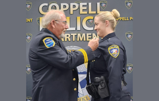 Newest Coppell Police Officer Therese Mylett Embraces Legacy of Service