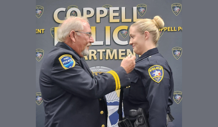 Newest Coppell Police Officer Therese Mylett Embraces Legacy of Service