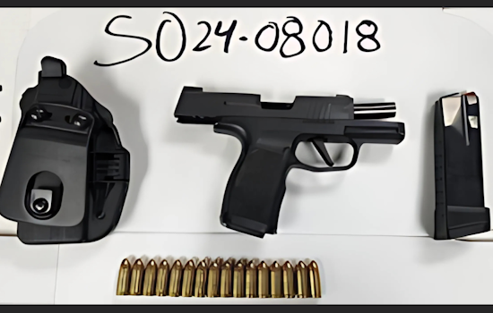 Newly Independent San Mateo County Deputy's First Shift Ends with Arrest of Wanted El Granada Man and Seizure of Illegal Firearm in Half Moon Bay
