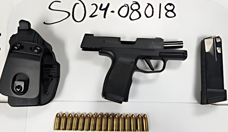 Newly Independent San Mateo County Deputy's First Shift Ends with Arrest of Wanted El Granada Man and Seizure of Illegal Firearm in Half Moon Bay