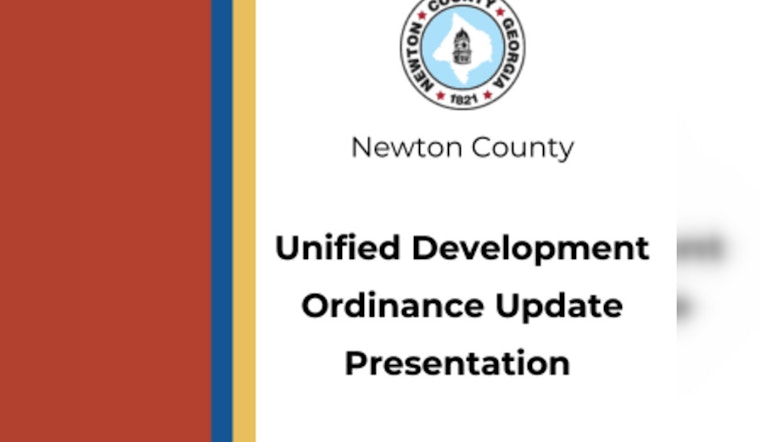 Newton County Seeks Resident Input on Unified Development Ordinance Updates
