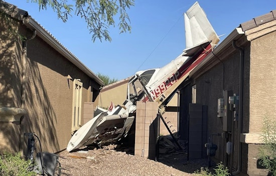 No Injuries as Small Plane Crashes Between Homes in Marana During Agricultural Work