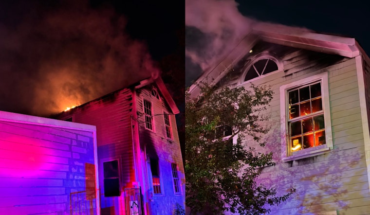 NOFD Extinguishes Two-Alarm Fire at Uptown New Orleans Construction Site, No Injuries Reported