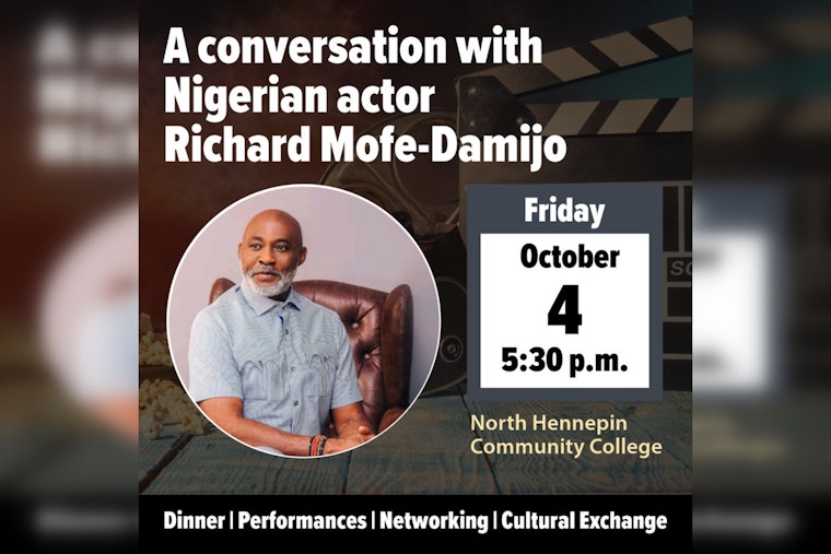 Nollywood Charm Meets Caribbean Cuisine, Richard Mofe-Damijo Hosts Cultural Exchange in Brooklyn Park