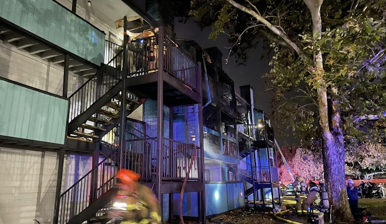 North Austin Apartments Engulfed in Flames, AFD Douses Second-Alarm Fire Without Injury