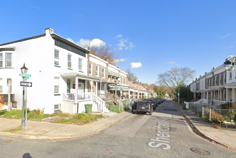 North Baltimore Alley Crime Scene, Police Investigate Man's Death from Gunshot Wound to the Head