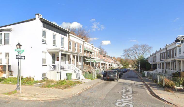 North Baltimore Alley Crime Scene, Police Investigate Man's Death from Gunshot Wound to the Head