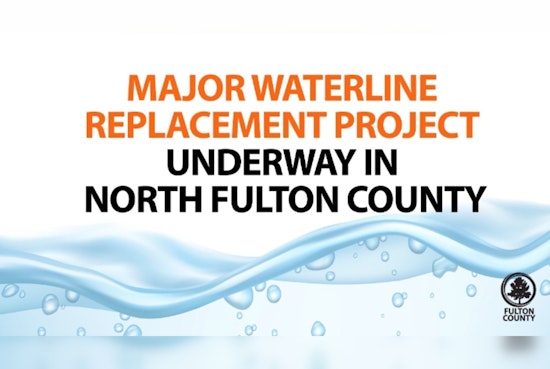 North Fulton County Launches Waterline Upgrade Project in Alpharetta as Residents Prepare for Commute Changes