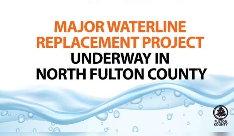 North Fulton County Launches Waterline Upgrade Project in Alpharetta as Residents Prepare for Commute Changes