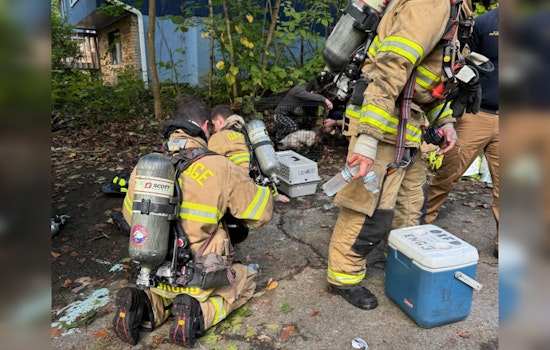 Oak Ridge Firefighters Heroically Rescue Woman and Multiple Pets from Blazing Home on Trenton Drive