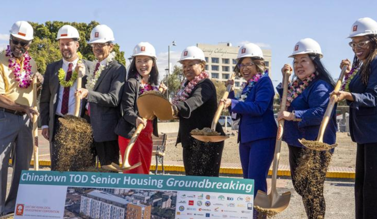 Oakland Breaks Ground on New Affordable Housing Complex for Seniors and Formerly Homeless Near Lake Merritt BART