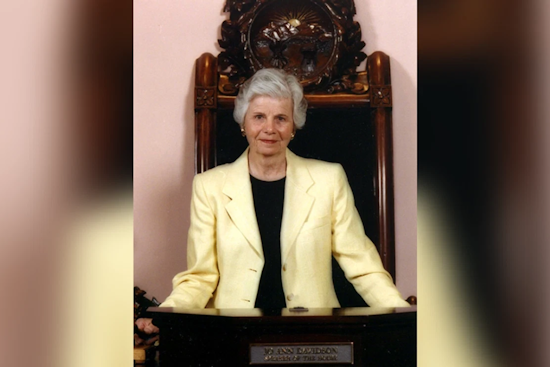Ohio Remembers Jo Ann Davidson, Trailblazing Politician and State's First Female House Speaker