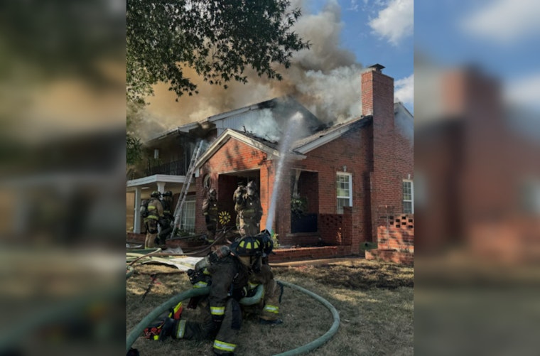 Oklahoma City Home Engulfed by Fire Near I-44 Following Landscaping Mishap