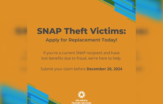 Oklahoma Human Services Advocates for SNAP Theft Victims, Claims Extended Through December 2024