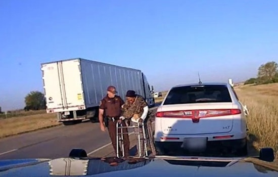 Oklahoma Trooper Discovers Missing Elderly Woman on I-40 Near El Reno