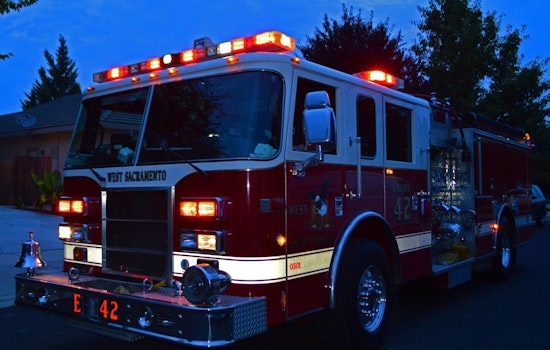 One Fatality, One Injured After Fire Truck Drives Over Two People in West Sacramento