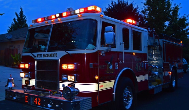 One Fatality, One Injured After Fire Truck Drives Over Two People in West Sacramento