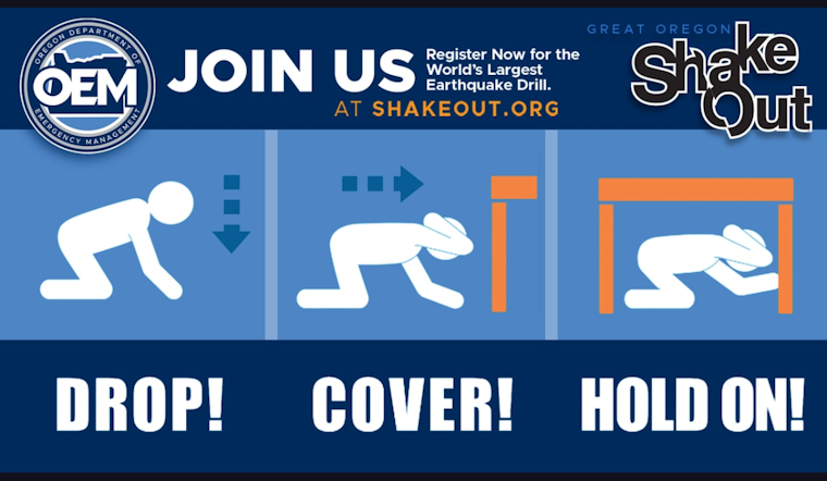 Oregon Braces for Seismic Threat, Governor Kotek Urges Participation in Great Oregon ShakeOut Drill