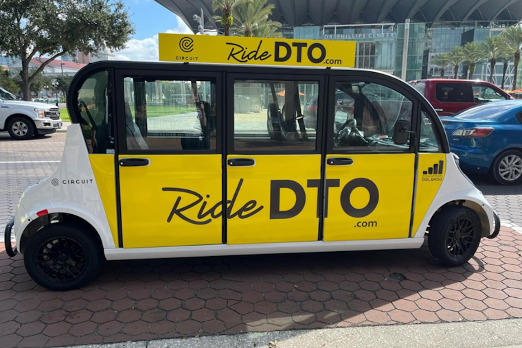 Orlando Launches Ride DTO Electric Shuttle Service to Tackle Downtown's 'Last-Mile' Problem