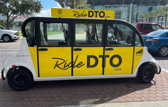 Orlando Launches Ride DTO Electric Shuttle Service to Tackle Downtown's 'Last-Mile' Problem