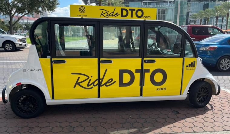 Orlando Launches Ride DTO Electric Shuttle Service to Tackle Downtown's 'Last-Mile' Problem