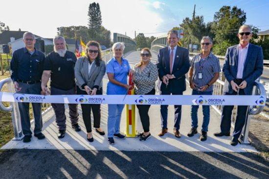 Osceola County Celebrates the Opening of the New Fortune Lakeshore Trail for Pedestrians and Bicyclists