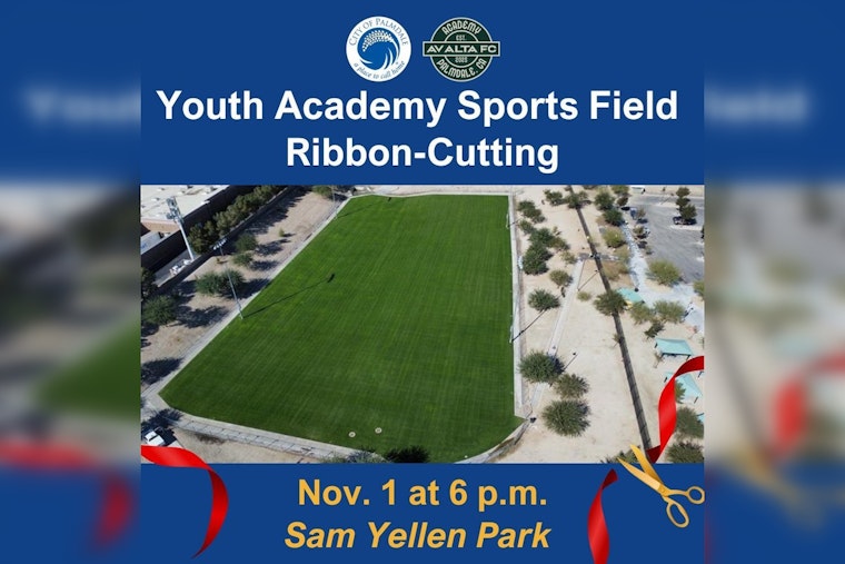 Palmdale to Celebrate New Era of Local Sports with Opening of Sam Yellen Park Sports Field