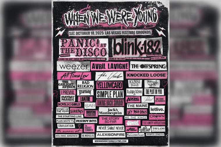 Panic! at the Disco Sparks Excitement with Reunion at 'When We Were Young' Festival in Las Vegas alongside Blink-182