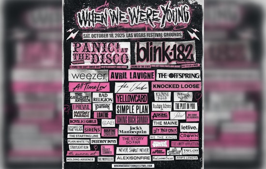 Panic! at the Disco Sparks Excitement with Reunion at 'When We Were Young' Festival in Las Vegas alongside Blink-182